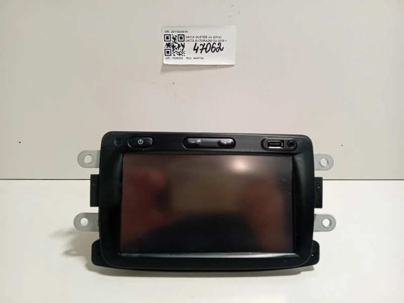 Unità Autoradio 281153391R Dacia Duster I 2014