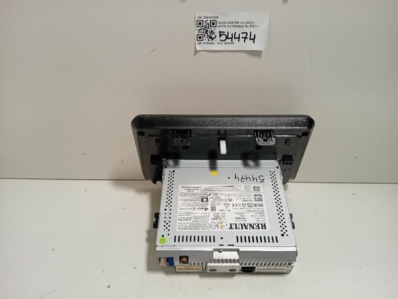 Unità Autoradio 25915160R Dacia Duster II 2021