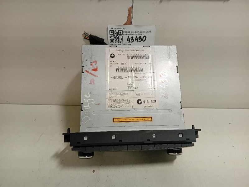 Unità Autoradio 05064954AC Dodge Journey 2009