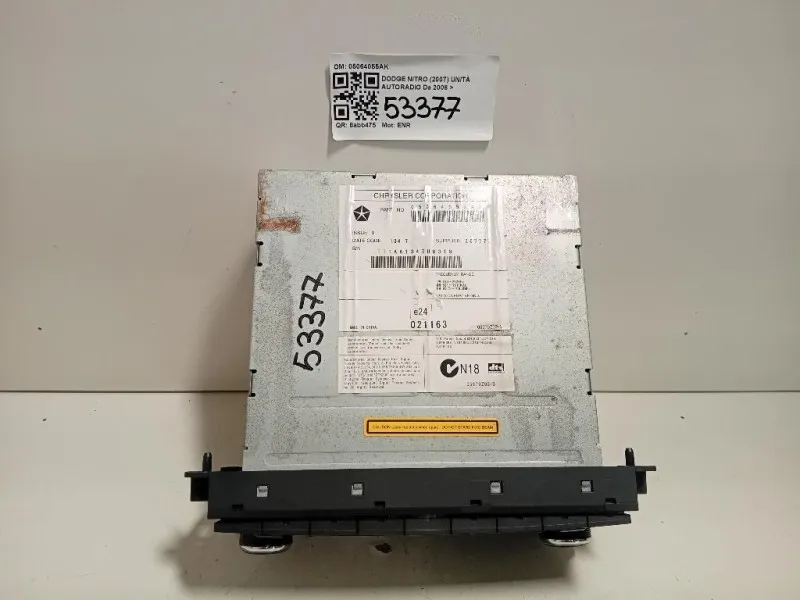 Unità Autoradio 05064055AK Dodge Nitro 2007