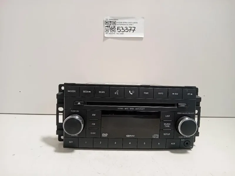 Unità Autoradio 05064055AK Dodge Nitro 2007