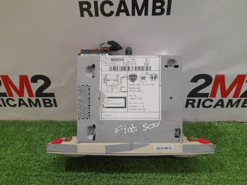 Unità Autoradio 7648574316 Fiat 500 II 2008