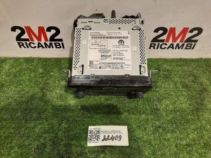 Unità Autoradio 95053105T Fiat 500 II 2008