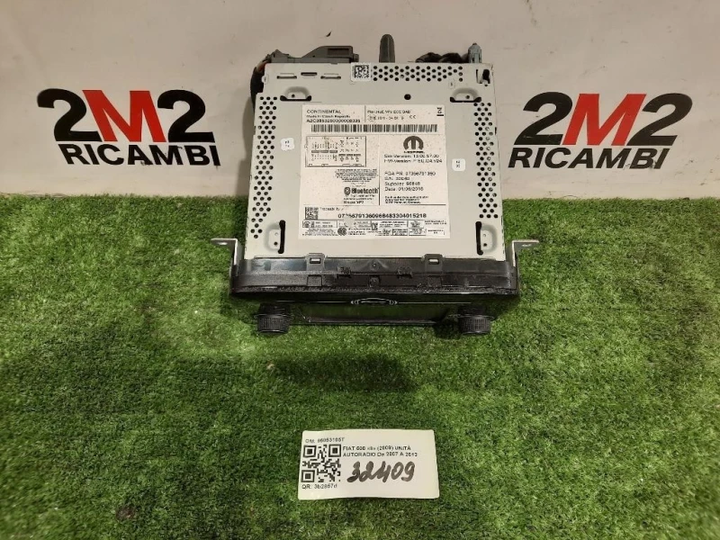 Unità Autoradio 95053105T Fiat 500 II 2008