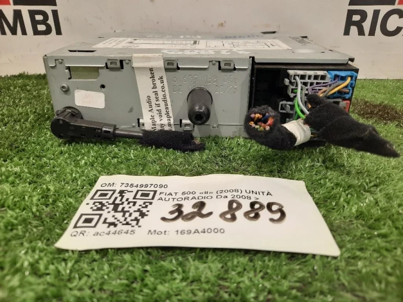 Unità Autoradio 7354997090 Fiat 500 II 2008