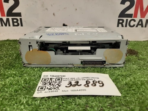 Unità Autoradio 7354997090 Fiat 500 II 2008