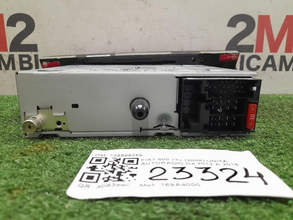 Unità Autoradio 735585258 Fiat 500 II 2008