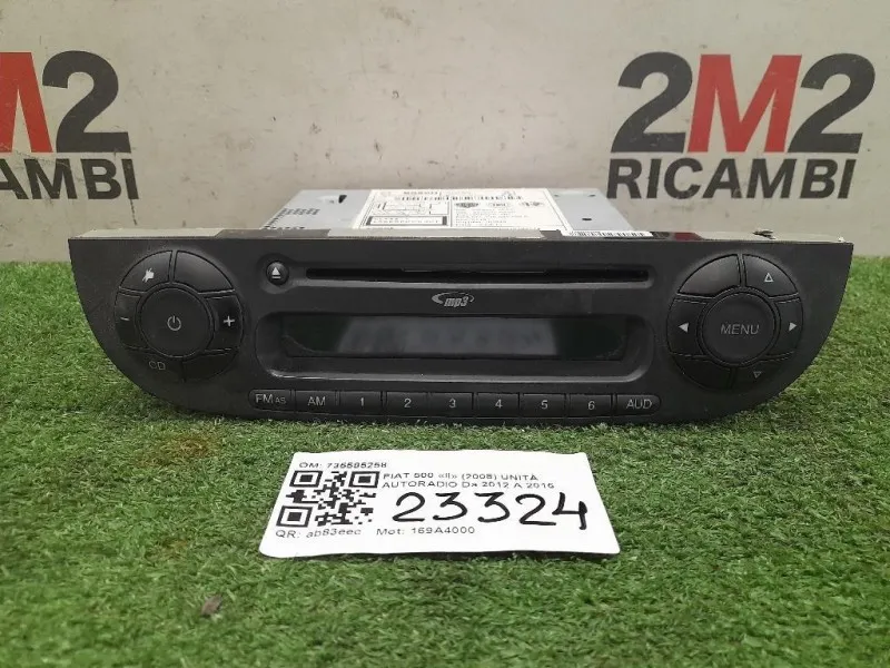 Unità Autoradio 735585258 Fiat 500 II 2008
