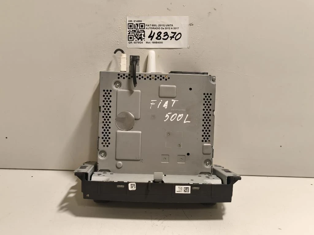Unità Autoradio 814950 Fiat 500L 2013