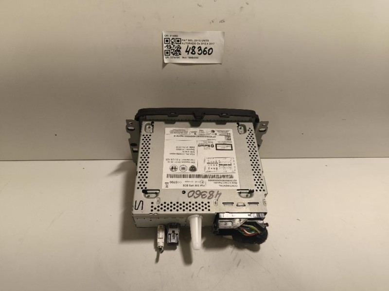 Unità Autoradio 814950 Fiat 500L 2013