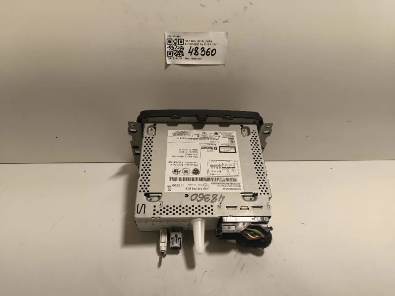 Unità Autoradio 814950 Fiat 500L 2013