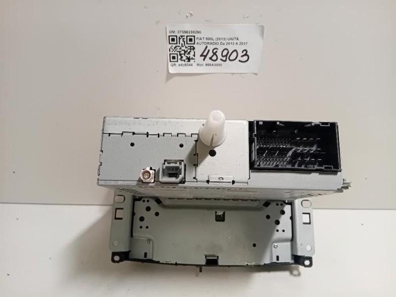 Unità Autoradio 07356230290 Fiat 500L 2013