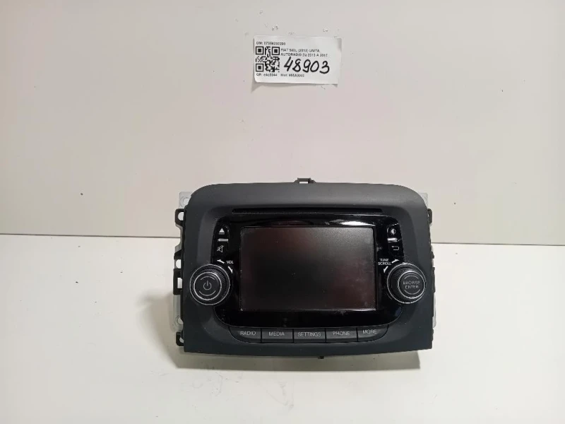 Unità Autoradio 07356230290 Fiat 500L 2013