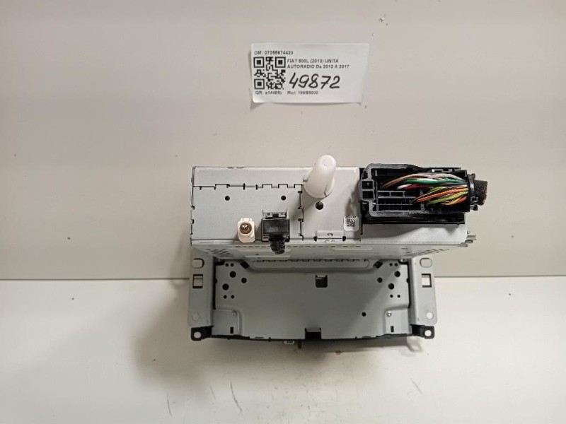Unità Autoradio 07355674420 Fiat 500L 2013