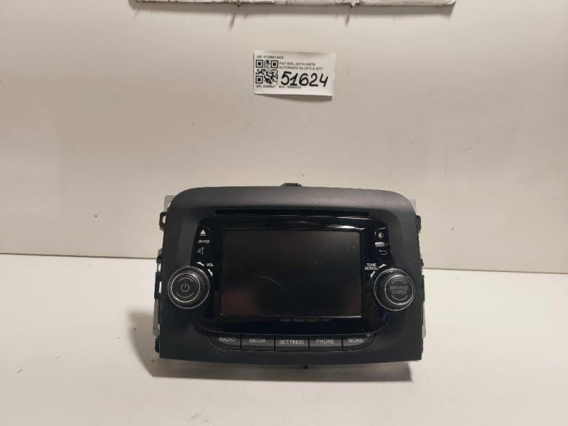 Unità Autoradio 07355674420 Fiat 500L 2013