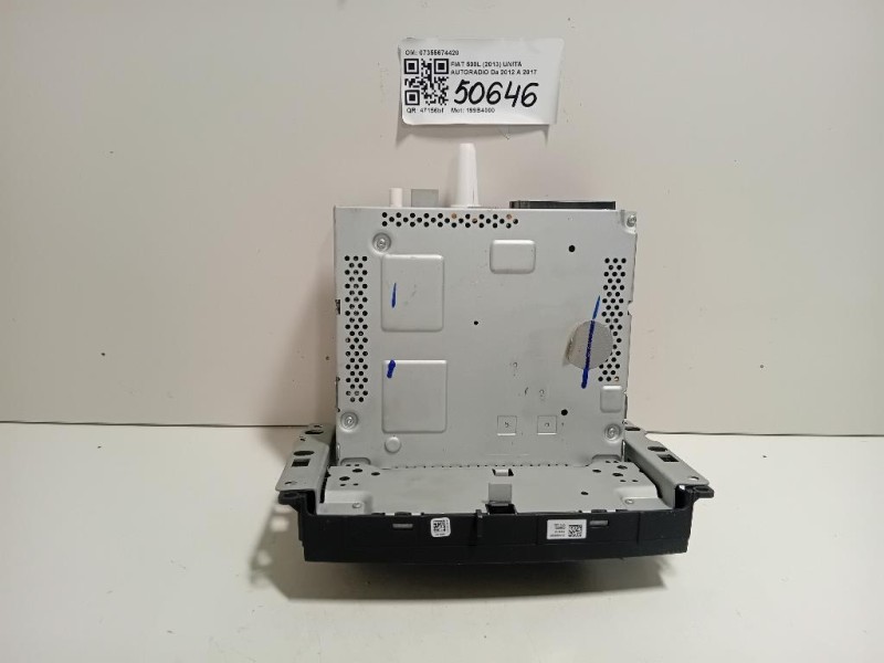 Unità Autoradio 07355674420 Fiat 500L 2013