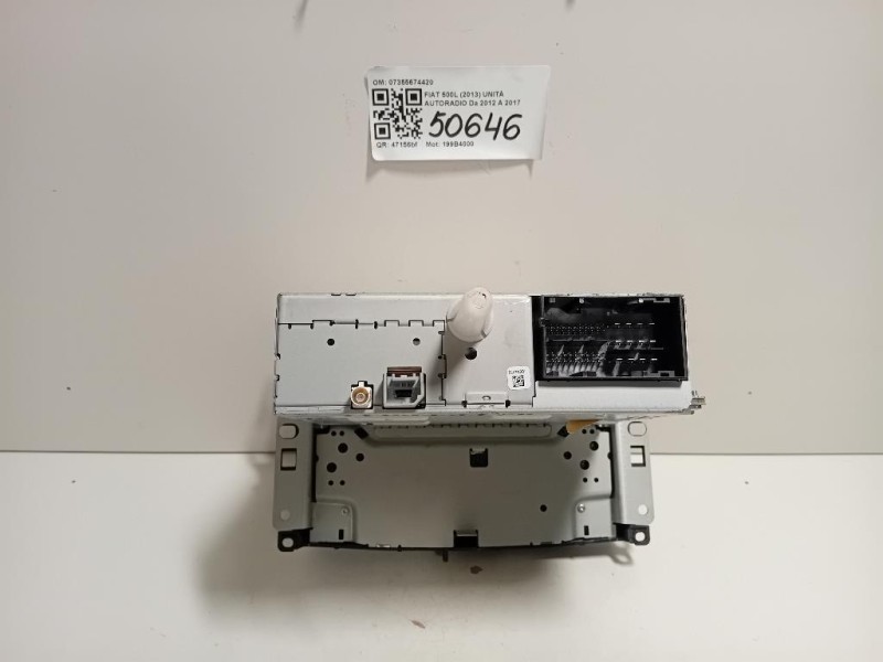 Unità Autoradio 07355674420 Fiat 500L 2013