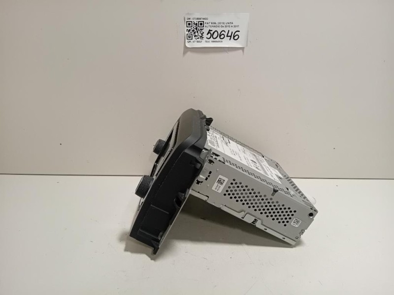 Unità Autoradio 07355674420 Fiat 500L 2013