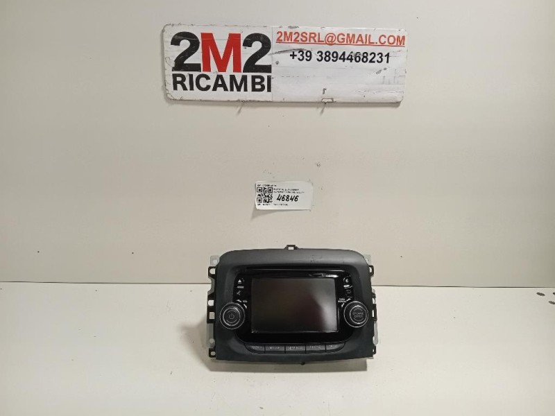 Unità Autoradio 07355944690 Fiat 500L 2013