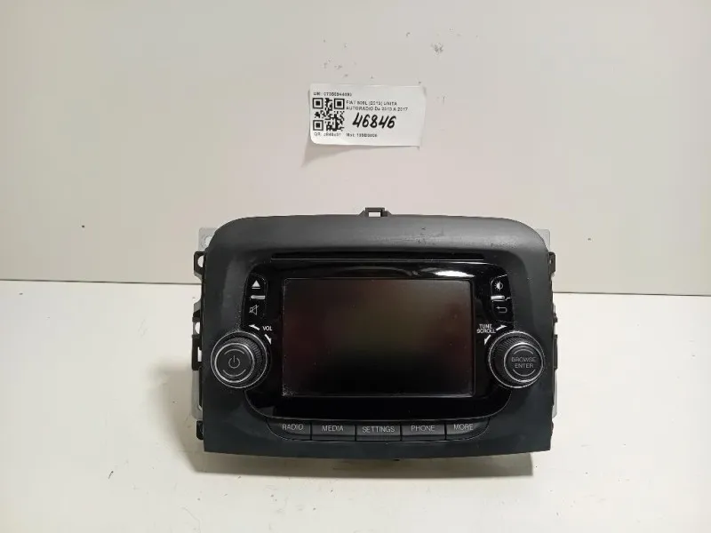 Unità Autoradio 07355944690 Fiat 500L 2013