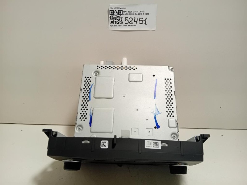 Unità Autoradio 07355944690 Fiat 500L 2013