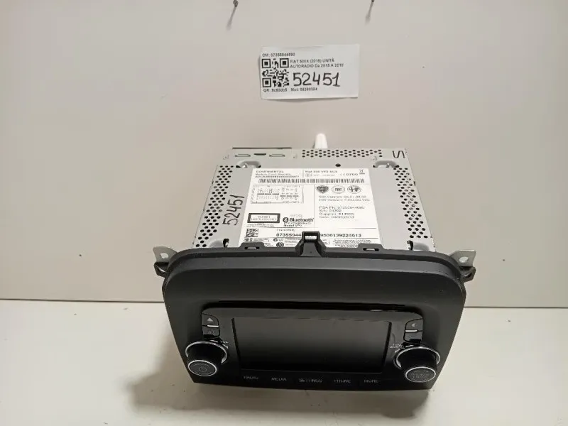 Unità Autoradio 07355944690 Fiat 500L 2013