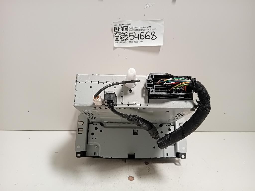 Unità Autoradio 07355944690 Fiat 500L 2013