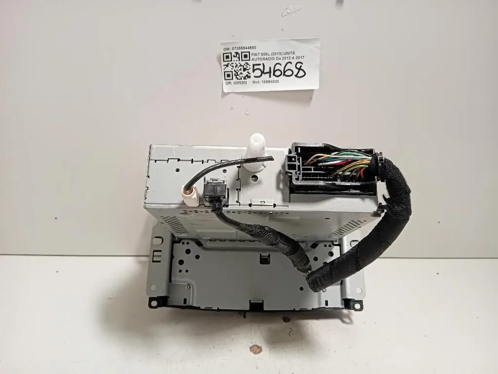 Unità Autoradio 07355944690 Fiat 500L 2013