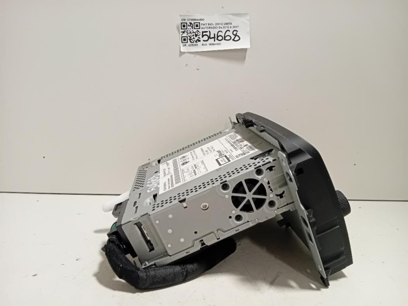 Unità Autoradio 07355944690 Fiat 500L 2013