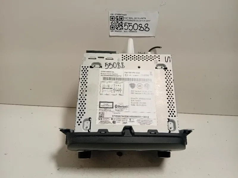 Unità Autoradio 07355674420 Fiat 500L 2013