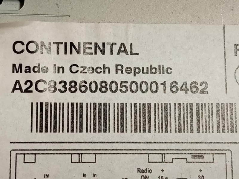 Unità Autoradio A2C8386080 Fiat 500L 2013