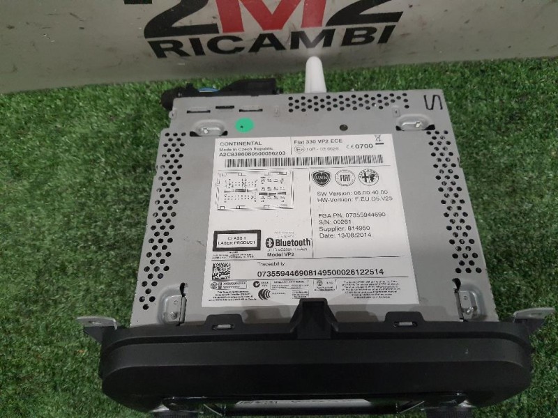 Unità Autoradio NO CODICE SBLOCCO 73559469 Fiat 500L 2013