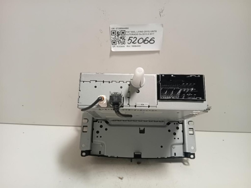 Unità Autoradio 07355944690 Fiat 500L Living 2013