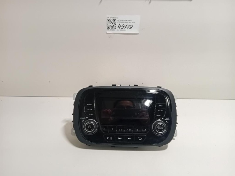 Unità Autoradio 07356379130 Fiat 500X 2015