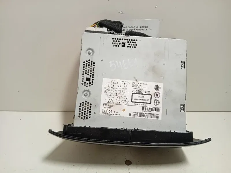 Unità Autoradio 7355978450 Fiat Doblò III Cargo 2010
