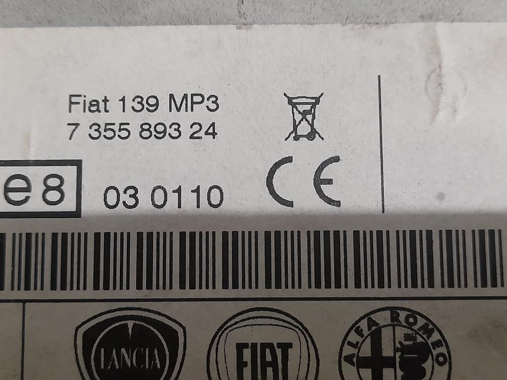 Unità Autoradio 735589324 Fiat Panda II 2012