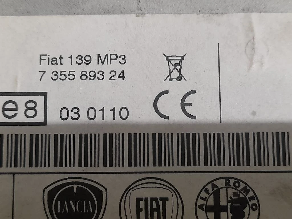 Unità Autoradio 735589324 Fiat Panda II 2012