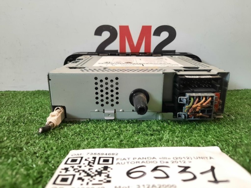 Unità Autoradio 735594682 Fiat Panda III 2012