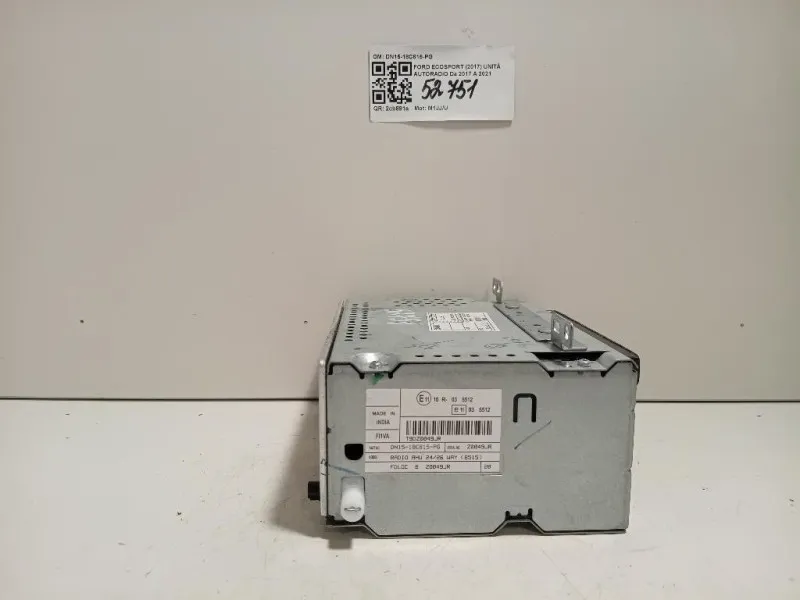 Unità Autoradio DN15-18C815-PG Ford Ecosport 2017