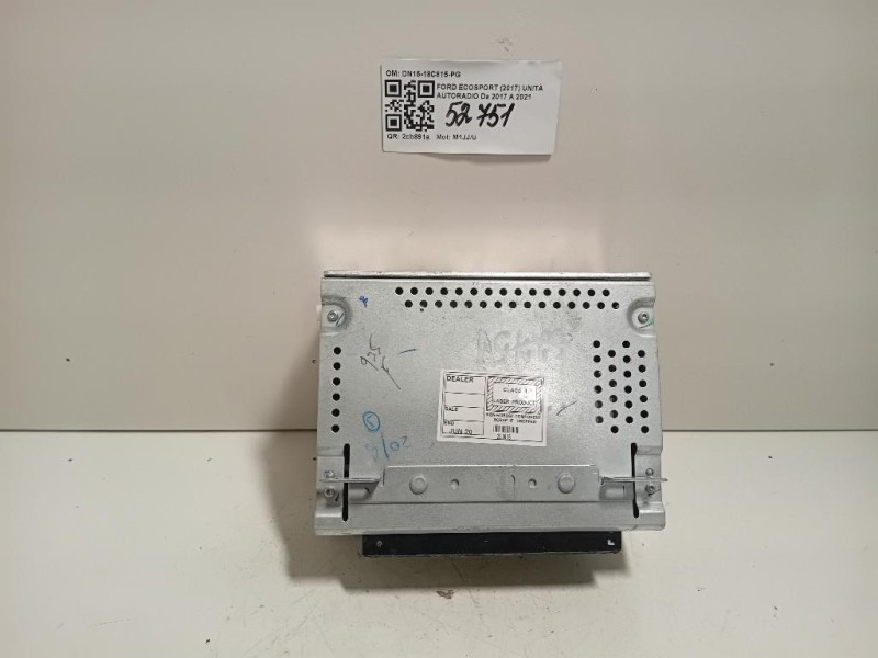 Unità Autoradio DN15-18C815-PG Ford Ecosport 2017