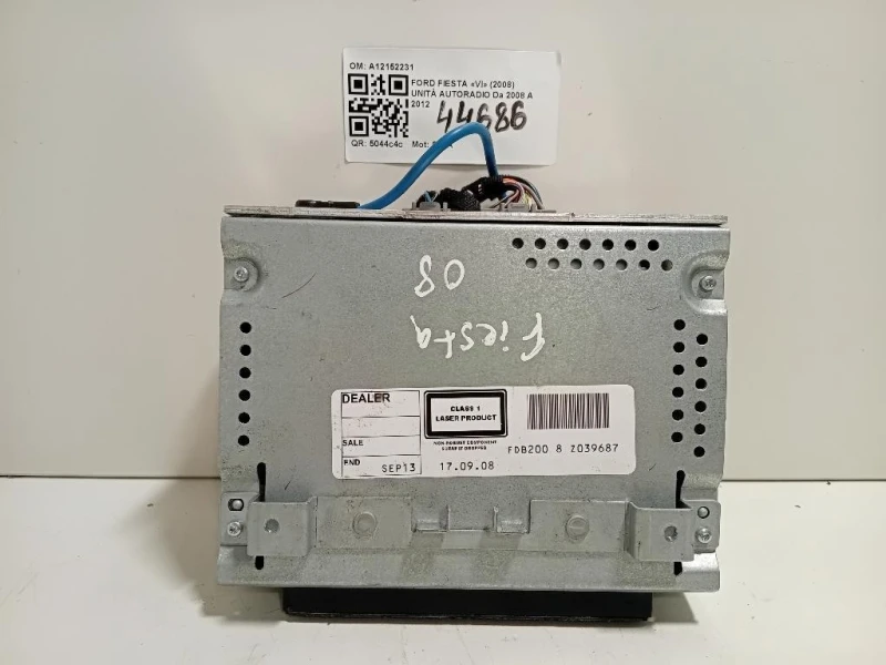 Unità Autoradio A12152231 Ford Fiesta VI 2008