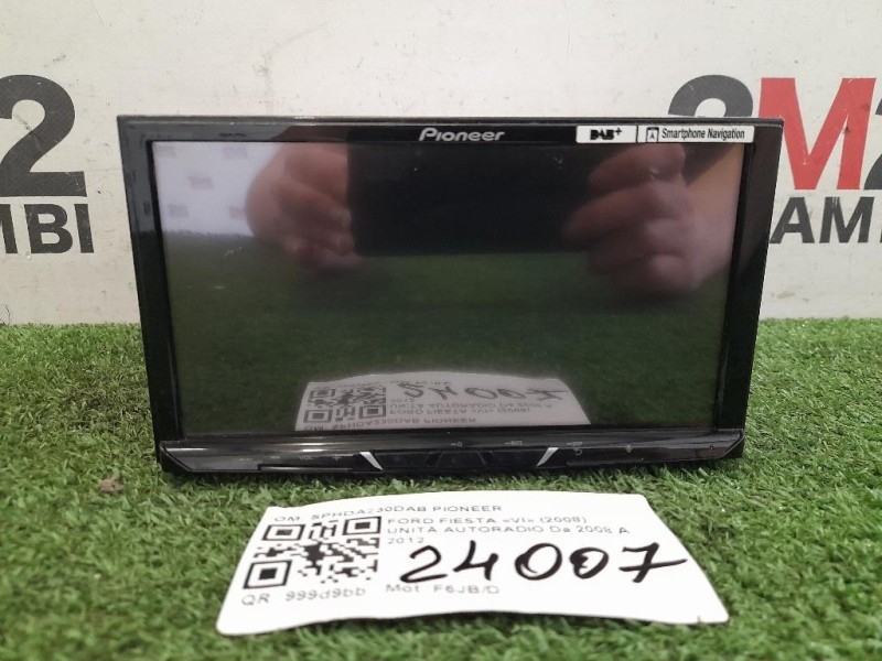 Unità Autoradio SPHDA230DAB PIONEER Ford Fiesta VI 2008