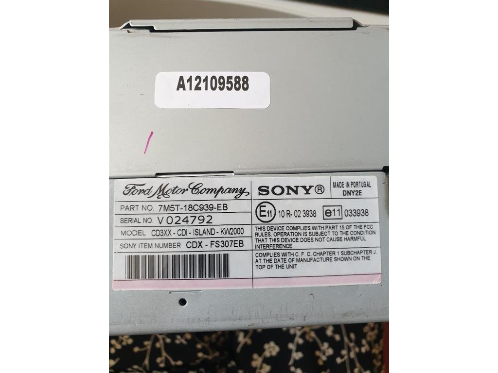 Unità Autoradio VP6M2F-18C821-AG Ford Focus III SW 2008