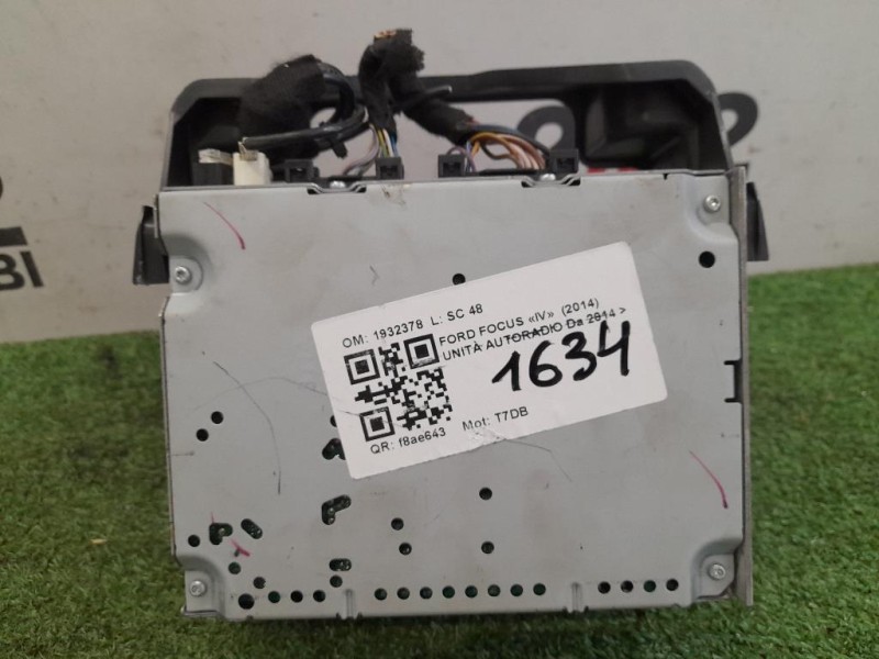 Unità Autoradio F1BT18C815KH Ford Focus IV 2014