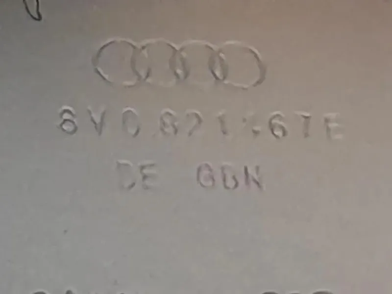 Parafango ANT SX 8Y0821467E Audi A3 8P1 2008