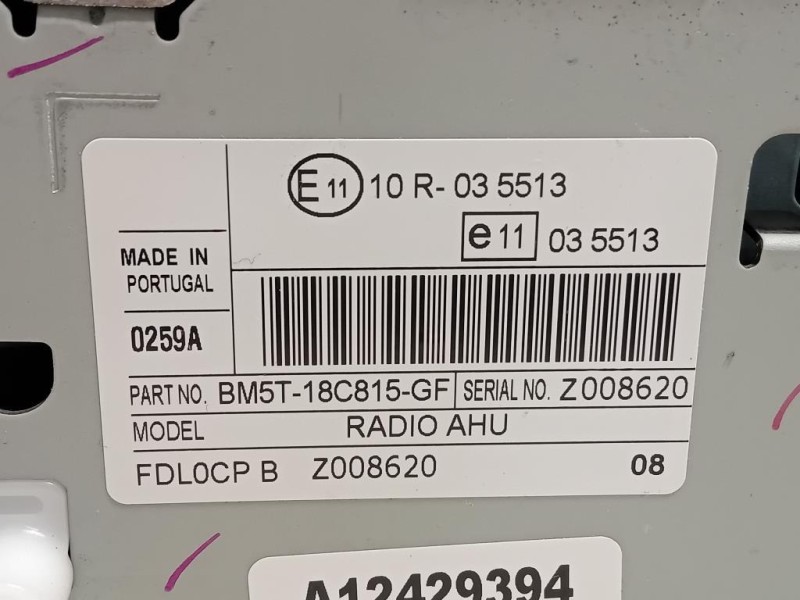 Unità Autoradio BM5T-18C815-GF Ford Focus IV SW 2011