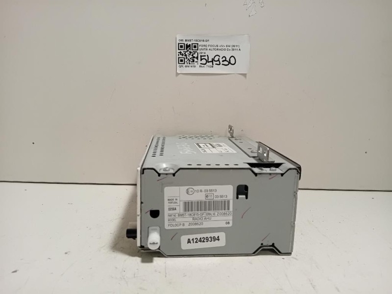 Unità Autoradio BM5T-18C815-GF Ford Focus IV SW 2011
