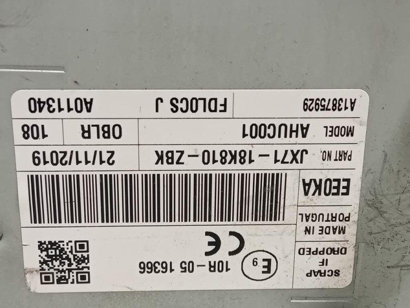 Unità Autoradio JX71-18K810-ZB Ford Focus V 2018