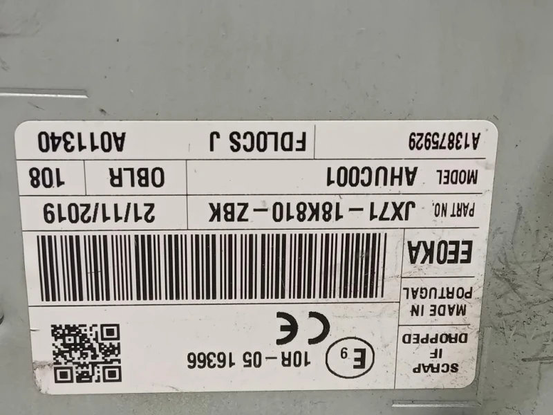 Unità Autoradio JX71-18K810-ZB Ford Focus V 2018