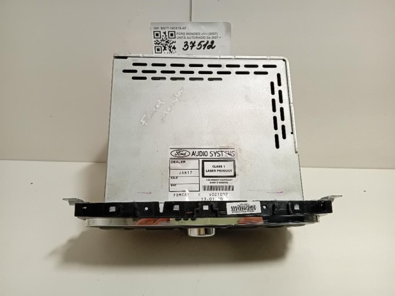 Unità Autoradio BS7T-18C815-AF Ford Mondeo IV 2007